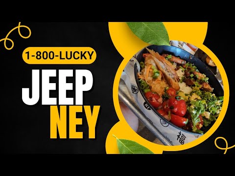 Foodie Favs Feature: Jeepney: Filipino BBQ at 1-800-LUCKY finding the BEST food in South Florida