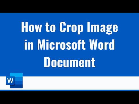 How to Crop Image in Microsoft Word Document