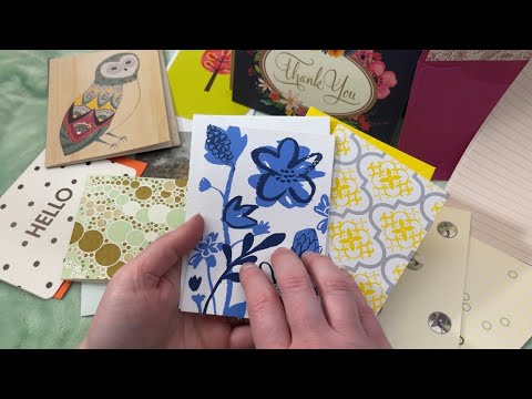 ASMR More of My Stationery Collection (whispered)