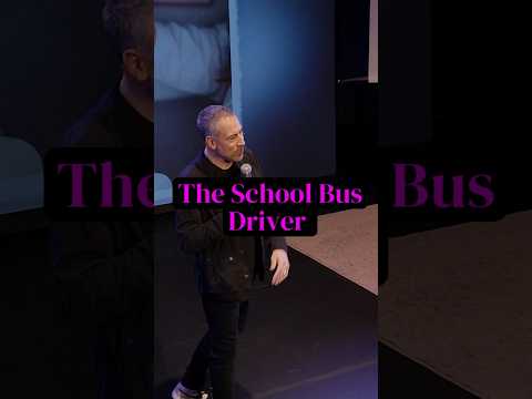 The School Bus Driver  #comedy #shorts #mulletsandmixtapes #lol