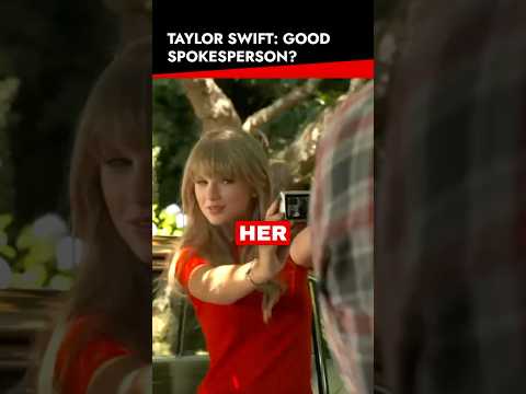 Taylor Swift: Good Spokesperson? #shorts #podcasts