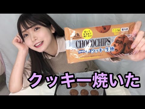 【おいしい】森永の手作り用チョコチップクッキーを焼いたよ