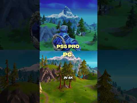 PS5 Pro vs PC - Fortnite Edition