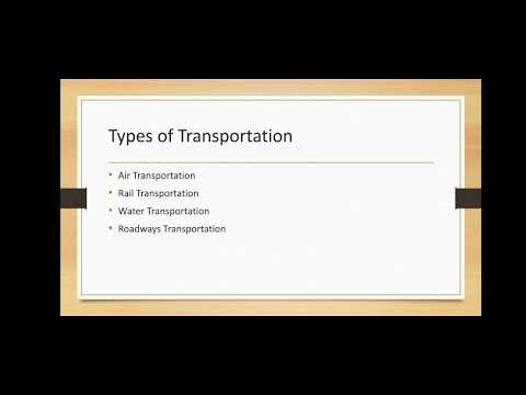 Highway and Railroad Engineering: Transportation