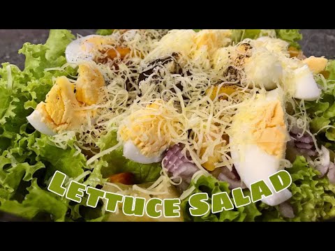 Lettuce Salad | #veggies