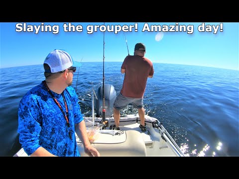 Grouper trolling, last trip of 2021!