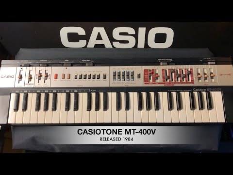 Casiotone MT-400V Demo - Casio Earworm and a “Happy” Accident