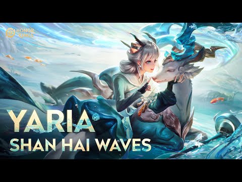 Shan Hai Waves Yaria | Skin Showcase | Honor of Kings