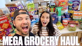 LONG OVERDUE MASSIVE FAMILY GROCERY HAUL | SAM'S CLUB VS COSTCO FOR BIG FAMILY GROCERY SHOPPING