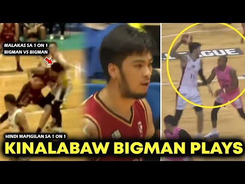 Galawang pang NBA Bigman to Bigman 1 on 1 panis ang Kalaban! KAI SOTTO Kinakalabaw ang Defender.