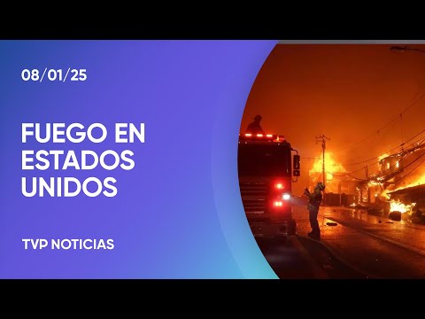 El fuego golpea fuerte a Estados Unidos