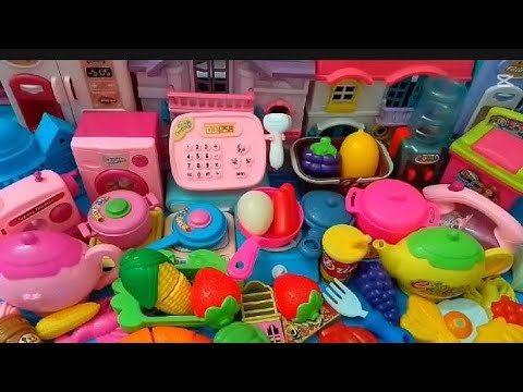 5 min Satisfying Unboxing | Hello kitty tiny dream house kitchen set | #asmr 💙