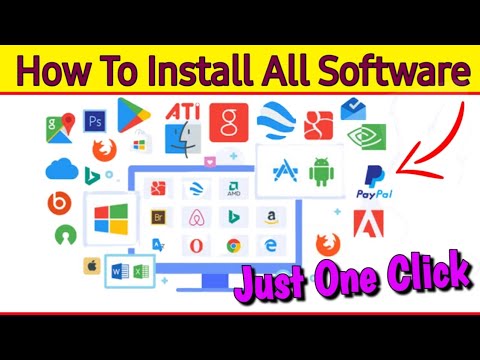 All Software Download And Install In Computer And Laptop | Just One Click