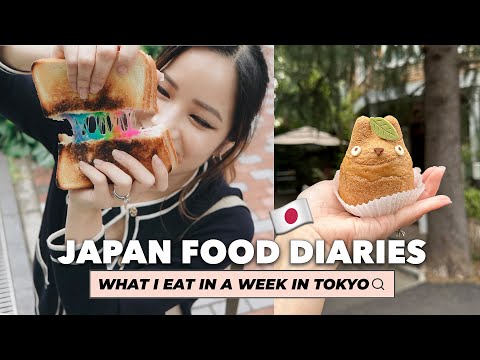 CUTE CAFES, STREETFOOD & GYOZA & TEPPANYAKI RESTAURANT in TOKYO🗼 | Japan Food Diaries  🇯🇵