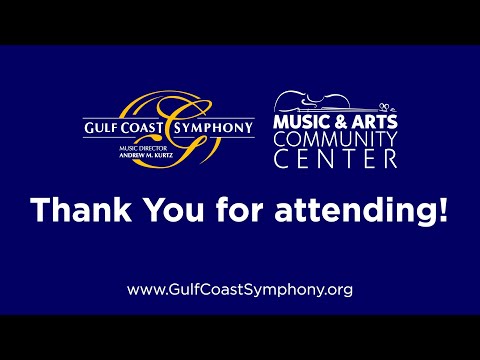 Gulf Coast Symphony - Season Thank You