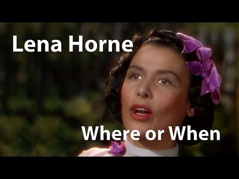 Lena Horne - Where or When (Words and Music 1948) [Digitally Enhanced]