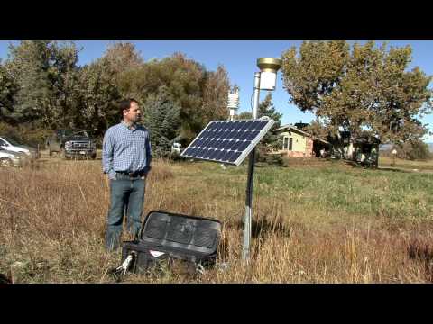 Measuring snow with GPS