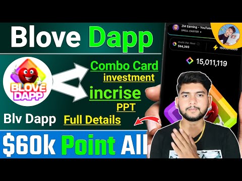 B Love Dapp Kya hai | Blove Dapp Combo investment 2024, New Update, listing, Network | Zid Earning