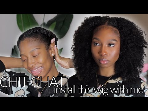 Lets Be Fr...Long Overdue Chitchat | Trying This GLUELESS V Part Wig / Quick Install Ft UNice Hair