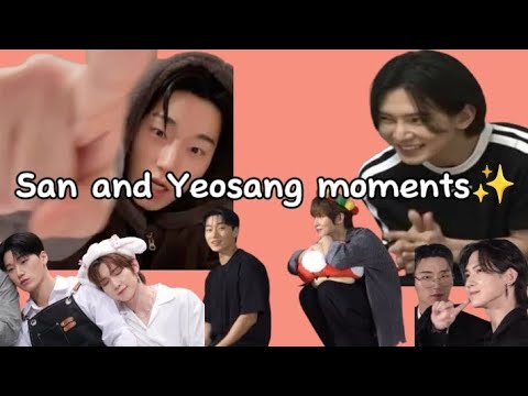 ATEEZ San and Yeosang moments✨