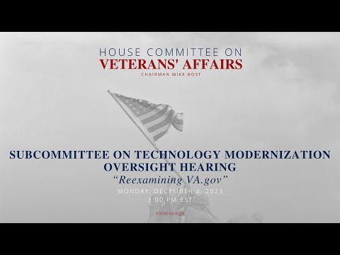 Subcommittee on Technology Modernization Oversight Hearing