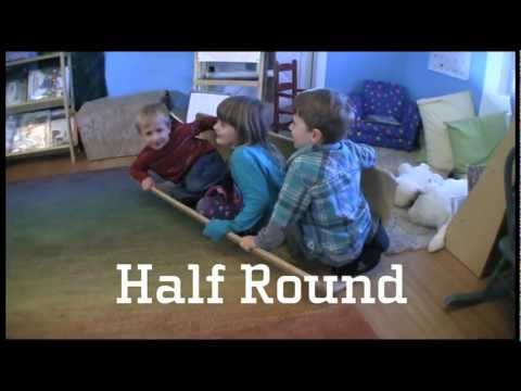 Motor Skills Development & Creativity for Kids - Half Round by Kodo