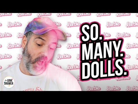 I was gifted so many 80's and 90's Barbies + clothing!