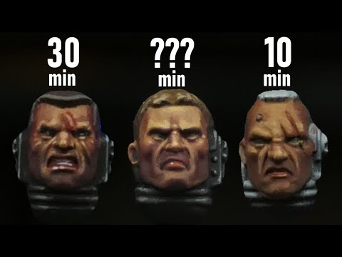 You'll Never Hate Painting Warhammer Faces AGAIN