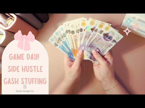 Sidehustle Cash Stuffing £140! | Uk Cash Stuffing