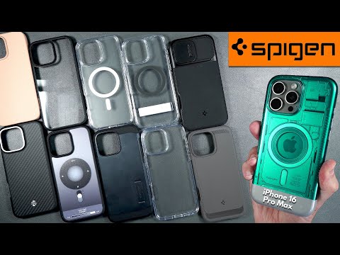 The MOST POPULAR SPIGEN Cases for iPhone 16 Pro Max