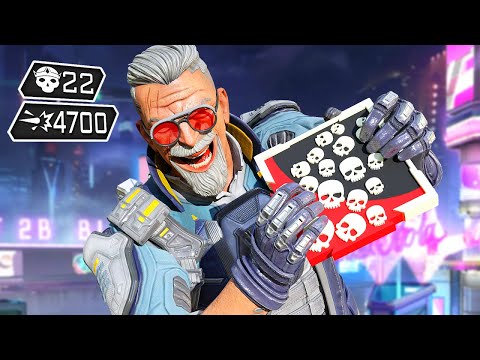 INSANE BALLISTIC 22 KILLS & 4700 DAMAGE (Apex Legends Gameplay)