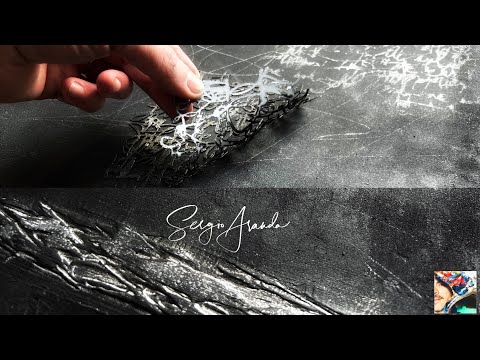 Unlocking the Secrets of Minimalism: Astonishing Paint Scraping - Minimalist Landscape Painting DIY