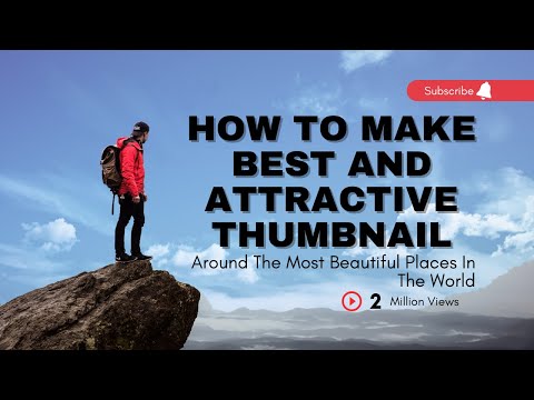 Make Best And Attractive Thumbnail using Canva @high_tech_dev  || High Tech Dev