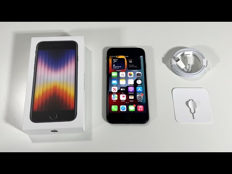 iPhone SE Unboxing: Midnight! (iPhone SE 2022)