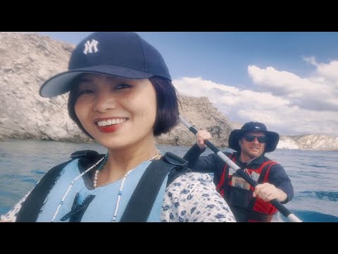 希腊Vlog｜夏天别走！人生第一次划艇｜米洛斯宝藏海滩推荐