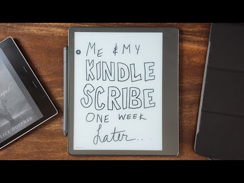 The Kindle Scribe: One Week Later