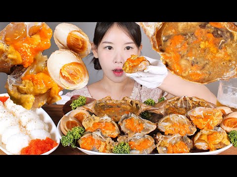 게장 수혈의 날🦀✨ 알 가득 암꽃게장 먹방 참피디님 인생게란장 먹방 Soy Sauce Marinated Crab [eating show] mukbang korean food