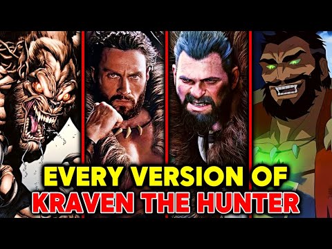 22 (Every) Dangerous And Animalistic Kraven The Hunter Versions - Explained