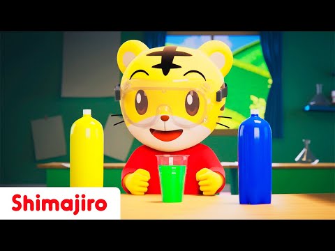 Mixing Rainbow Colors! 🌈🎨 | Learn Colors with Shimajiro | Nursery Rhymes & Songs for Kids