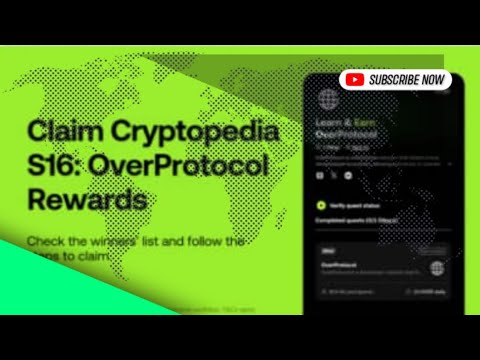 How To Claim Over From Your OKX Cryptopedia