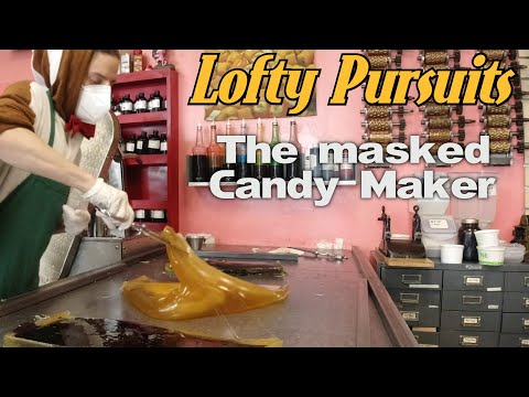 #166 Who is this masked candy maker? For Halloween at Lofty Pursuits.