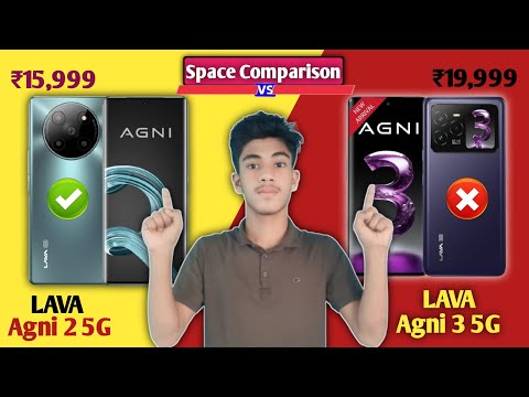 Lava agni 2 5g VS Lava agni 3 5g details review || Which is the best💯 || Best phone under 20000