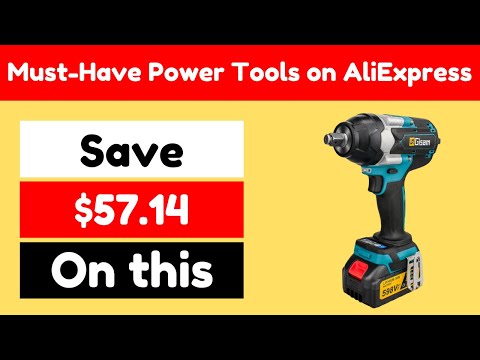 Top 6 Must-Have Power Tools & Gadgets on AliExpress - Up to 67% OFF!