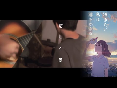 【泣きたい私は猫をかぶる　主題歌】花に亡霊-ヨルシカ　Guitar and drum covers