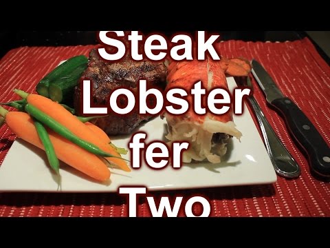 Dinner for Two ~ Filet Mignon & Lobster Tail