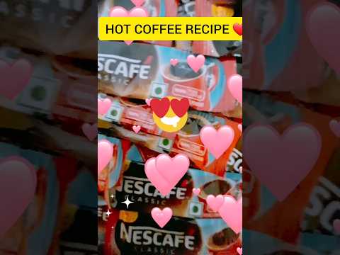 CAPPUCCINO Coffee Recipe At Home☕❤ | COFFEE Recipe☕💜 | #shorts