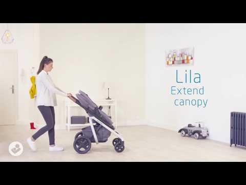 Maxi-Cosi I Lila pushchair I How to extend the sun canopy