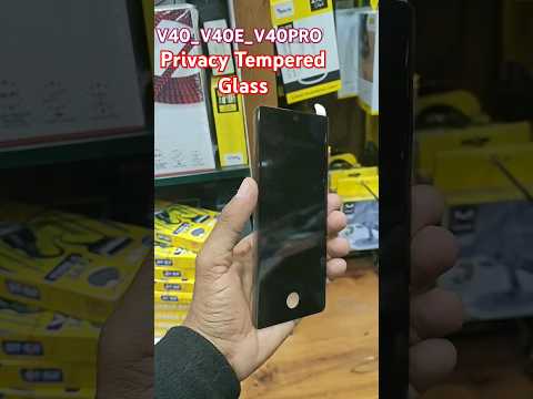 Vivo V40 Uv Privacy Tempered Glass !! Uv Privacy Tempered Glass #short #uvprivacytemperedglass #uv