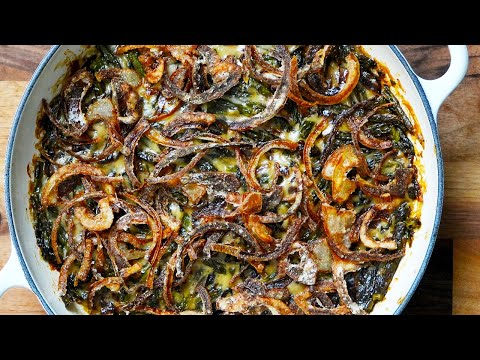 Blistered Green Bean Casserole - A Twist on a Classic!