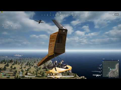 PUBG - Flying the Gyrocopter